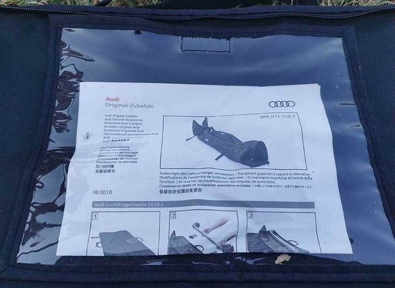 Оригинален сак AUDI 142х65cm - калъф за лов къмпинг риболов
