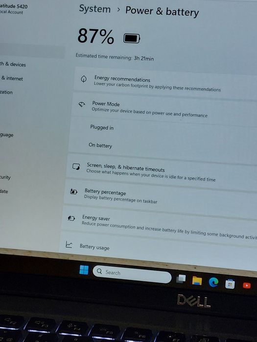 Laptop 14' Dell 5420 i5 1135g7, 16GB, 512GB, Iris Xe Graphics, Windows 11 Office 2024