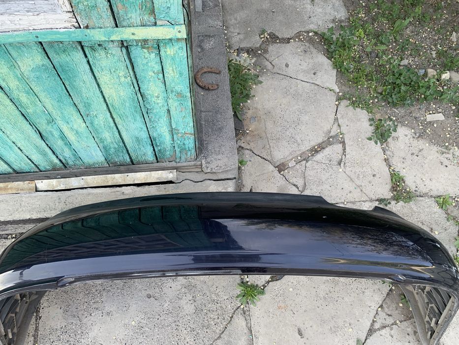 Бампер на ауди А4 с усилителем!