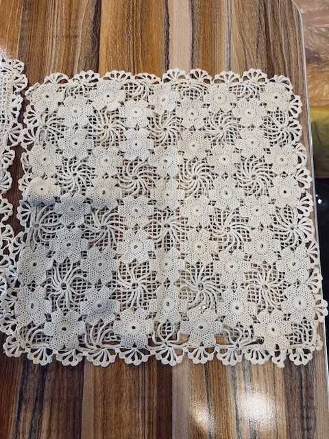 Дантелени плетива на една кука - карета, възглавнички