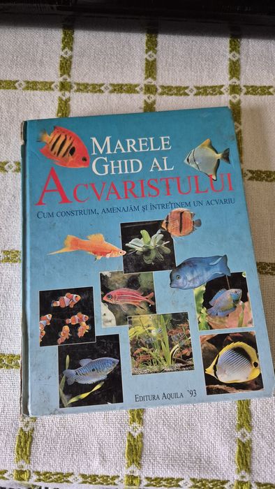 Carte Marele Ghid al Acvaristului stare buna