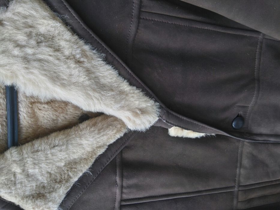 Haina blana naturala vitel, noua (Alain Delon)