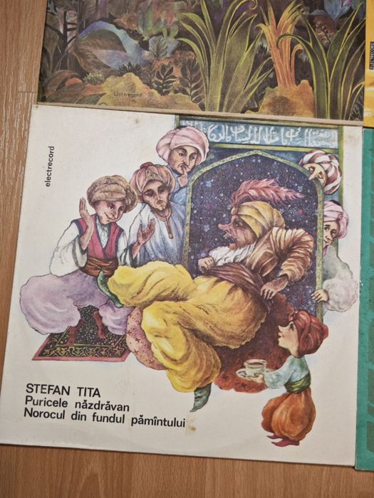 Lot 4 discuri vinil Povești și Narghita