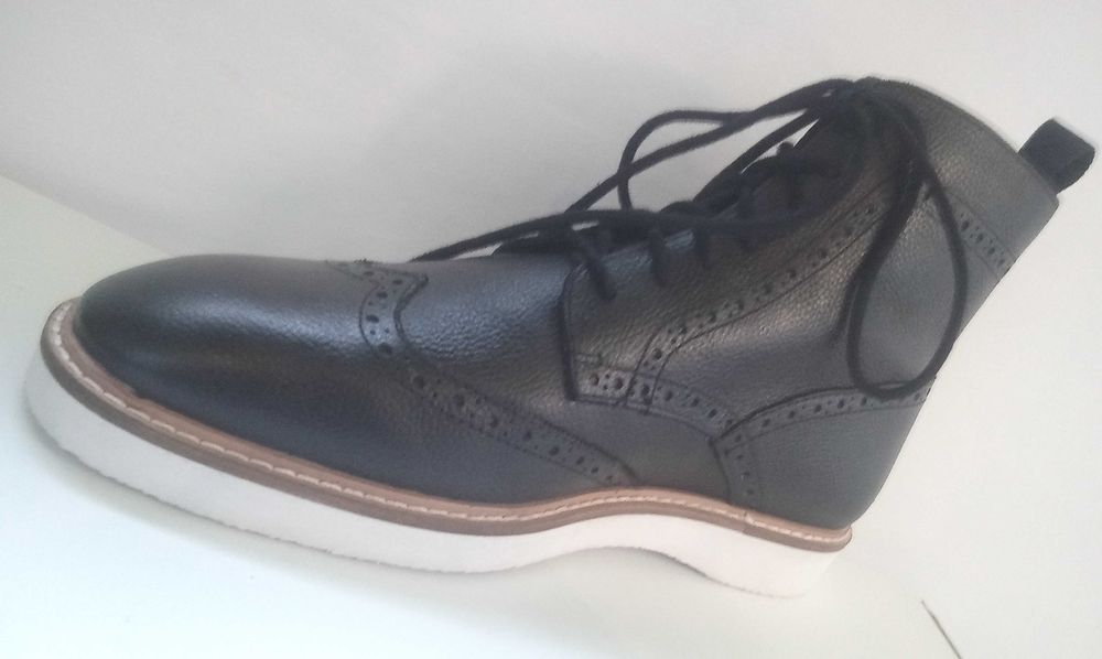 Ghete lace-up 44 44.5 premium ASOS NOI piele naturala moale