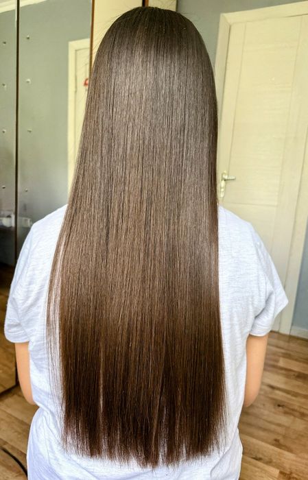 Кератиновое выпрямление