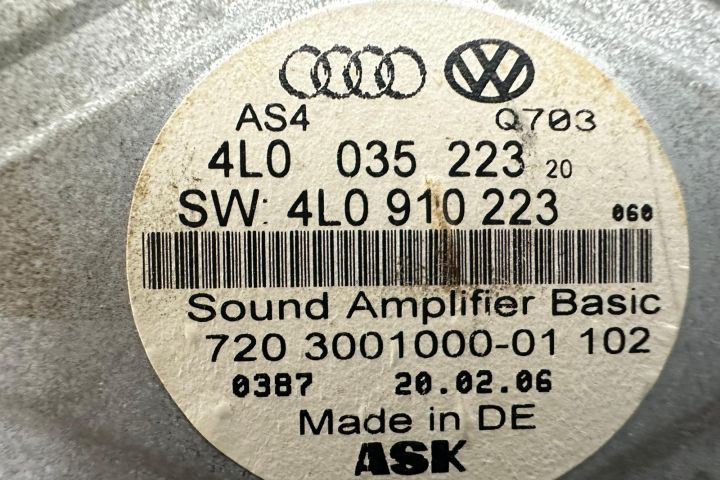 Amplificator audio 4L0035223 Audi Q7 4L
