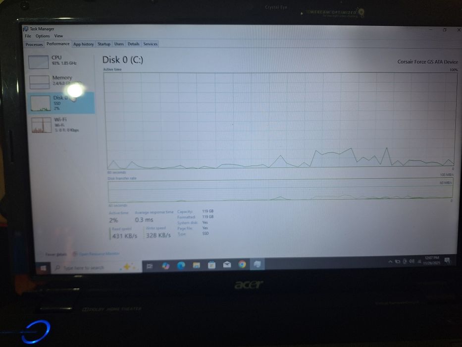Laptop Acer Functional