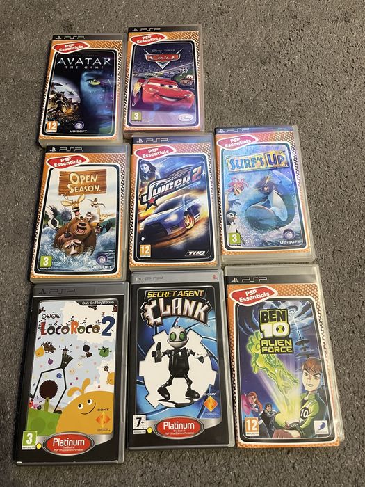 PSP конзола с игри