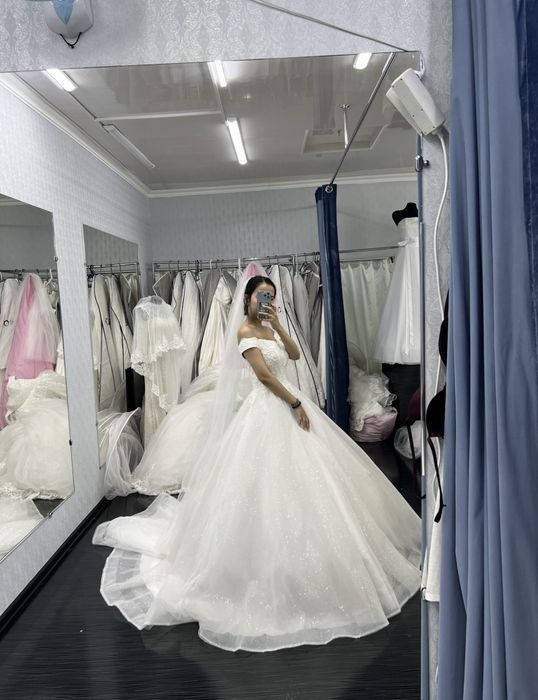 Новое свадебное платье