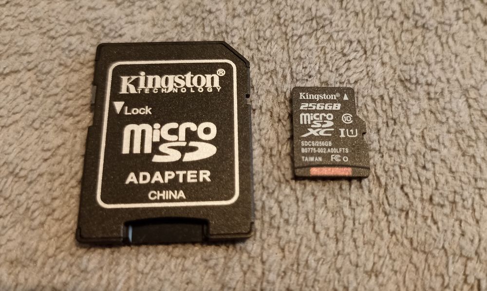 Card MicroSD Kingston 256gb