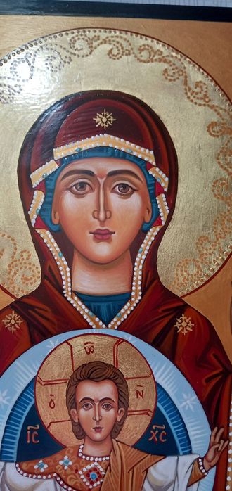 Icoana pictata Maica Domnului