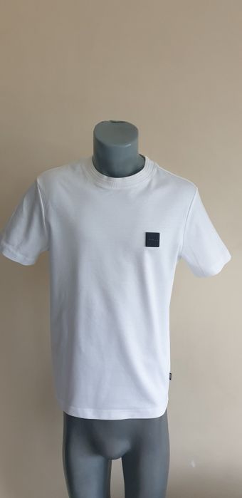 Hugo Boss Tiburt 278 Mercerised Cotton S НОВО ОРИГИНАЛ Мъжка Тениска