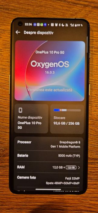 OnePlus 10 PRO  12 Gb RAM /250 Gb ROM