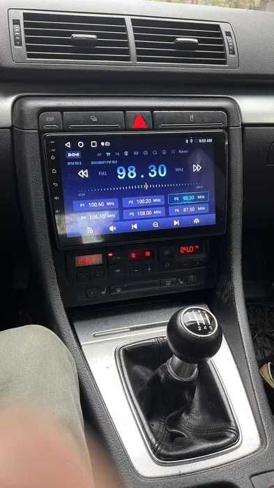 Navigație Android CarPlay Audi A4 B6, B7, 2001-2007