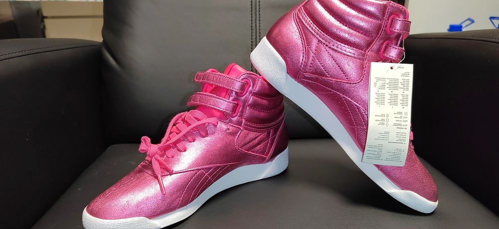 Reebok Freestyle Hi Metallic, номер 38