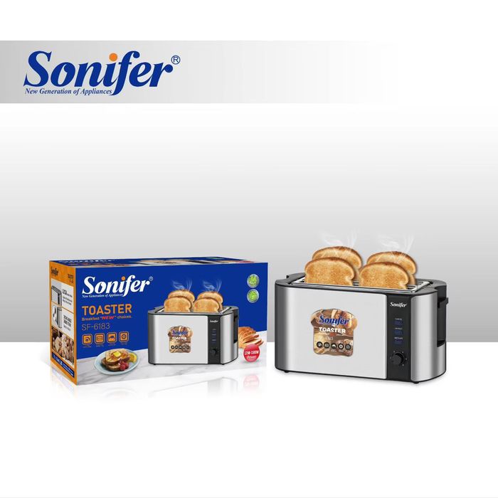 Тостер SONIFER SF-6183 non toster Тостер для хлеба