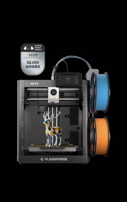 3d printer Flashforge ADX5 multi color Чисто нов