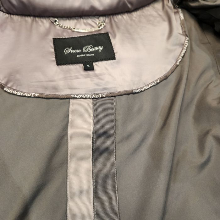 Пухено яке с естествен косъм