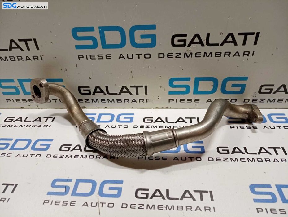 Conducta Teava Ulei Turbo Turbina Turbosuflanta Audi A4 B6 2.0 2001 - 2005 Cod 06D145735B [M4094]