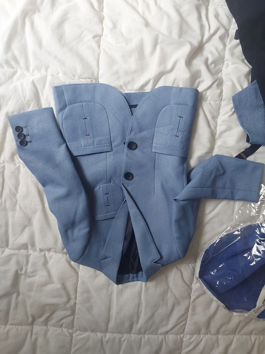 Детски син костюм