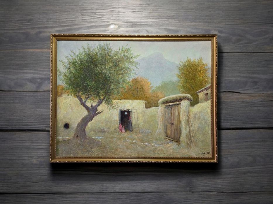 Картина маслом 85х70см