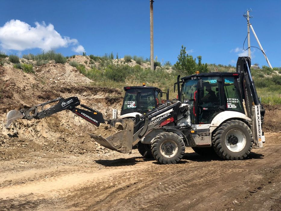 Услуги экскаватора погрузчика - Cтроительные услуги Усть-Каменогорск на Olx