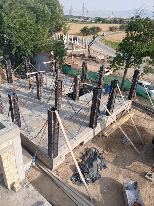 Фундамент Регель калон сесма лестница стаяшка ва бир катор ишлар