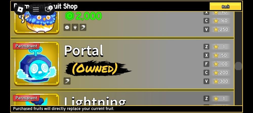 Блокс фрутс акаунт