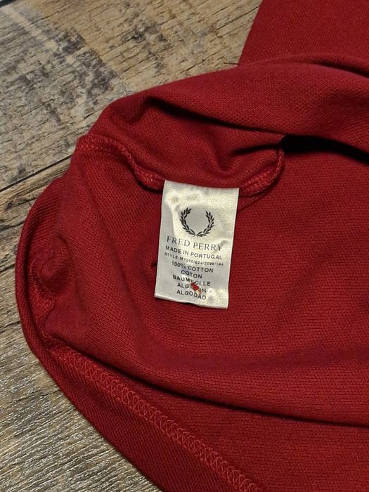 Fred Perry (100% Cotton pique) поло тениска
