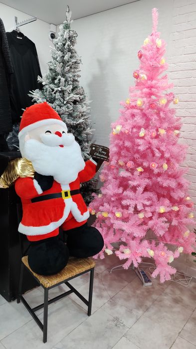 Дервя ёлки. И дед марозы