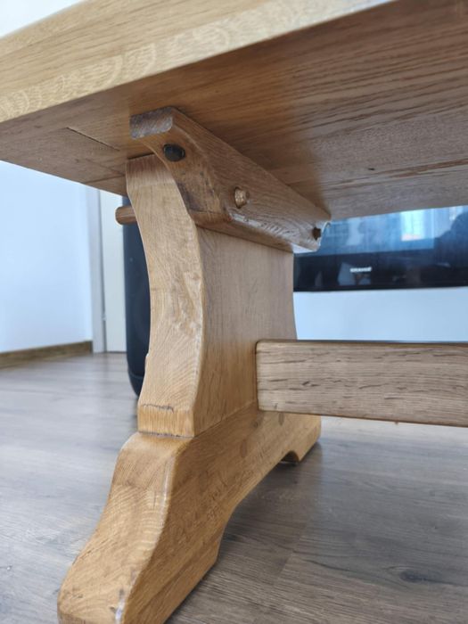 Масивна холна маса дъб