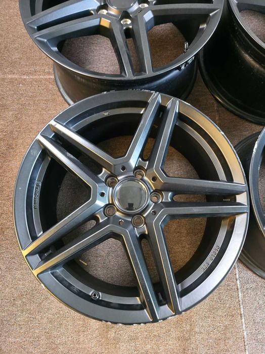 4 Jante Aliaj 5x112 18'' 2 latimi - Mercedes C-Class E-Class E-Class CLS - BMW Seria 3 G20 Seria 5 G30 X3 X4 8J ET 43 9J ET 52.5 !