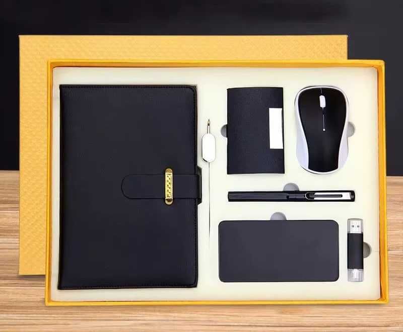 ОПТОМ ДОСТАВКА Корпаративные подарки Power bank на блокнот с ручкой