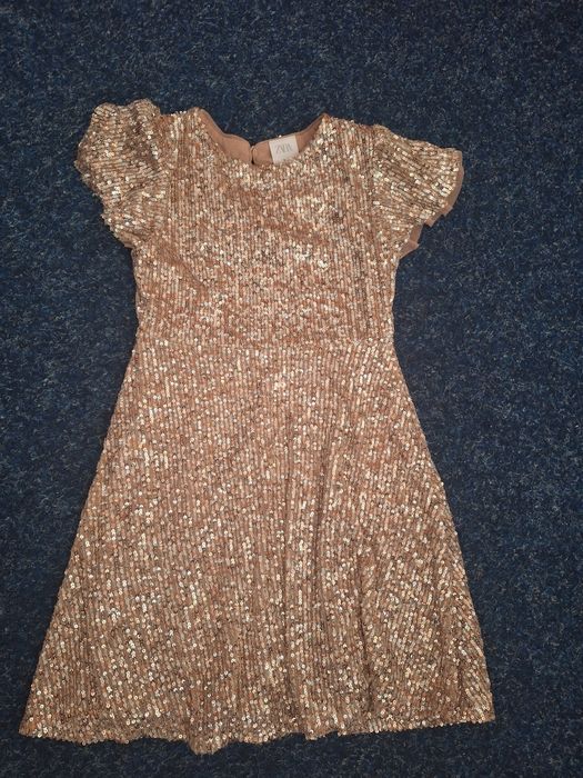 Rochie cu paiete ZARA marime 122