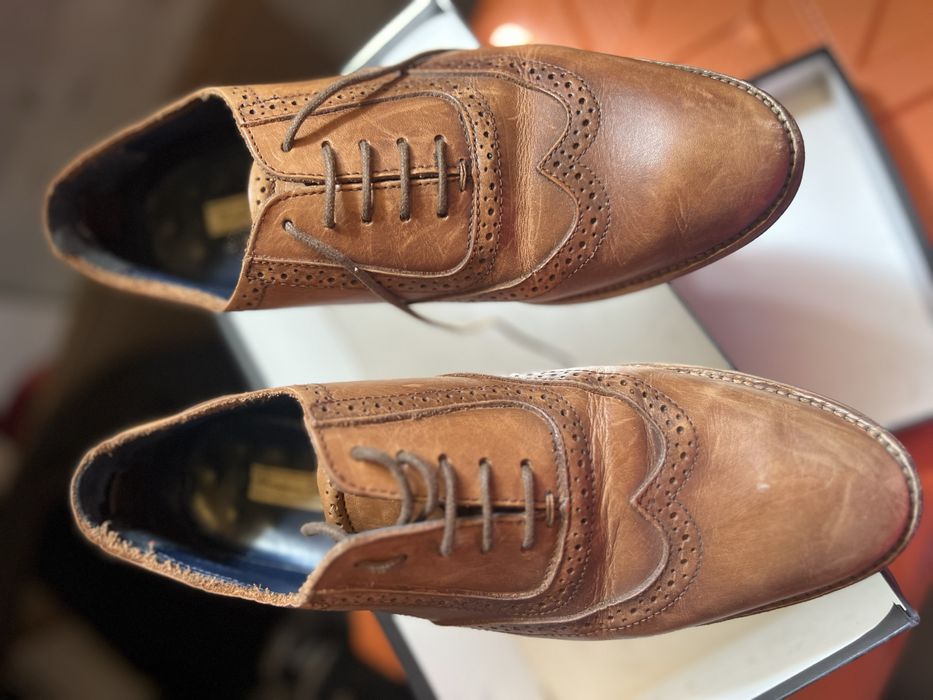 Pantofi piele  100% - marca Massimo Dutti