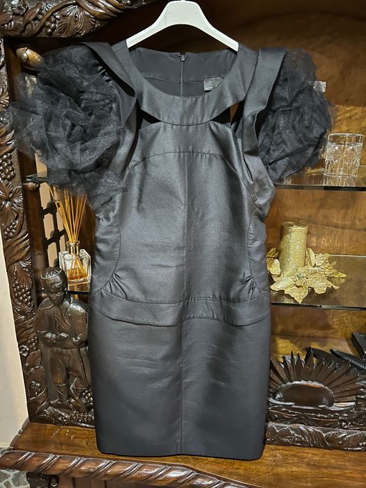 Fendi рокля коприна и вълна