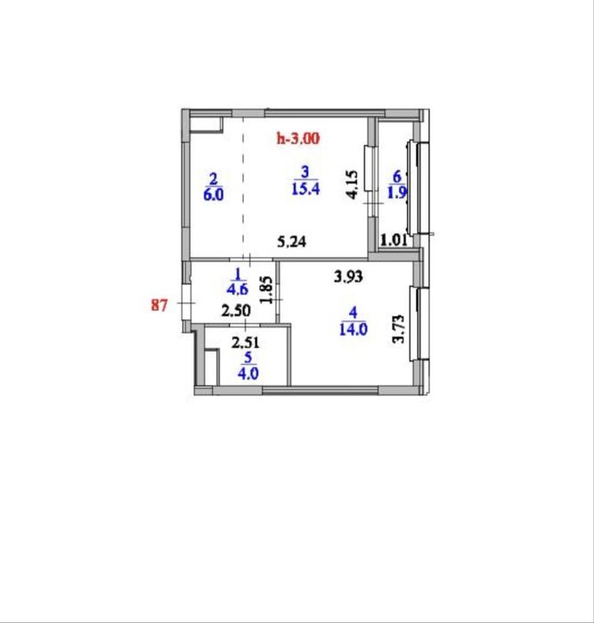 Евро двушка жк Айсар 2