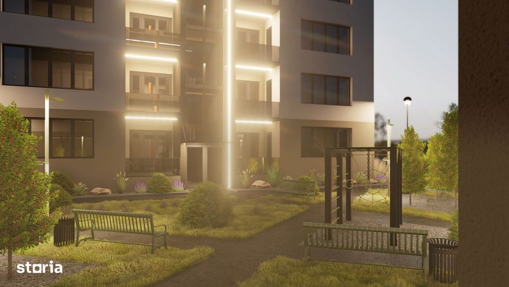 Apartament cu 3 camere 2 bai si terasa de vanzare in Sibiu