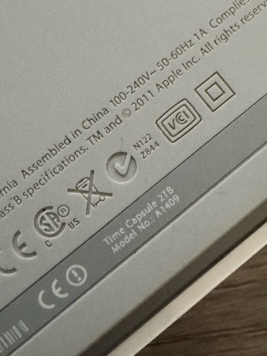 Router apple A1409  2tb