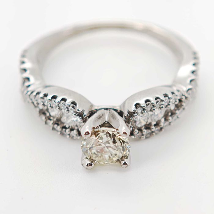 Inel 14k diamante naturale 1.40ct