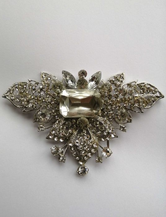 Accesoriu metalic cu pietre pentru rochii genti rochie Cristallini