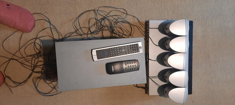 DVD + sistem SURROUND 5.1    E-BODA