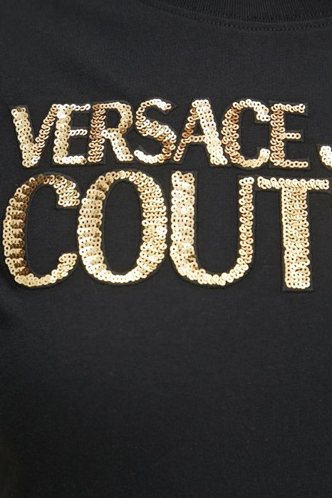 Дамска тениска Versace Jeans Couture Sequin logo T-shirt