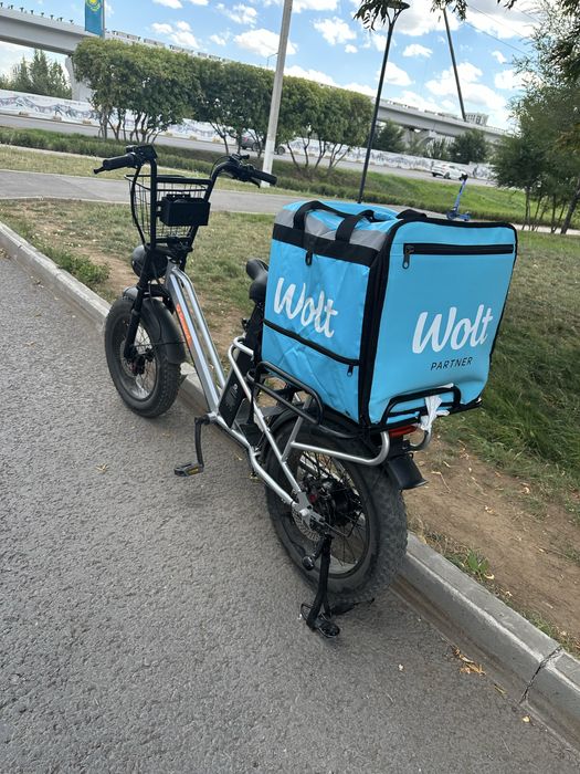 Электровелосипед 1200 W - для курьера