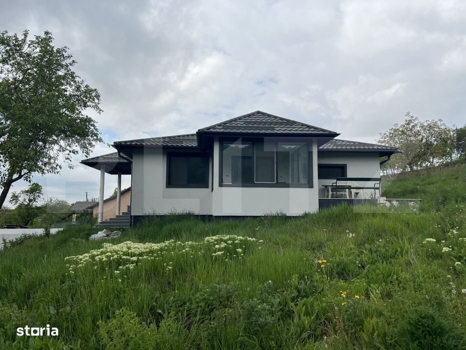 Casa premium stil mediteranean cu teren de 2600 mp in Silivasu de Camp