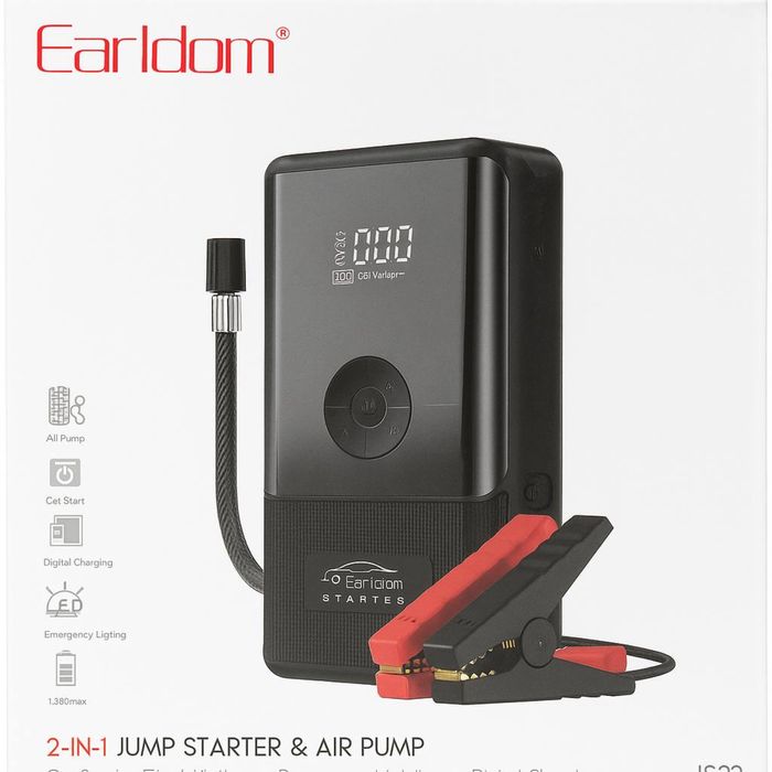 Power bank для автомобиля и компрессор 2/1