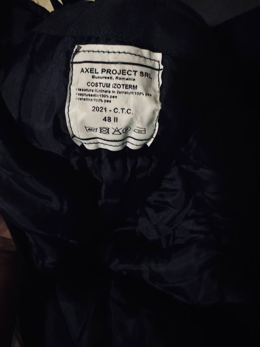 Pantaloni pompieri izoterm