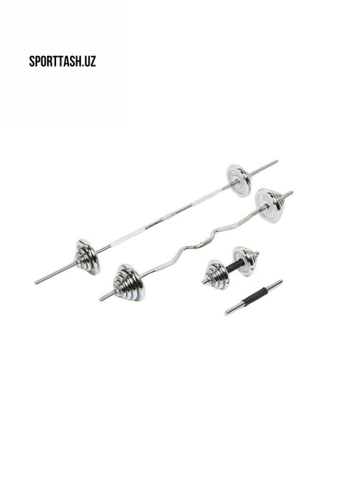 Gantel va Shtanga nabori 55kg | Набор штанг и гантелей 55кг