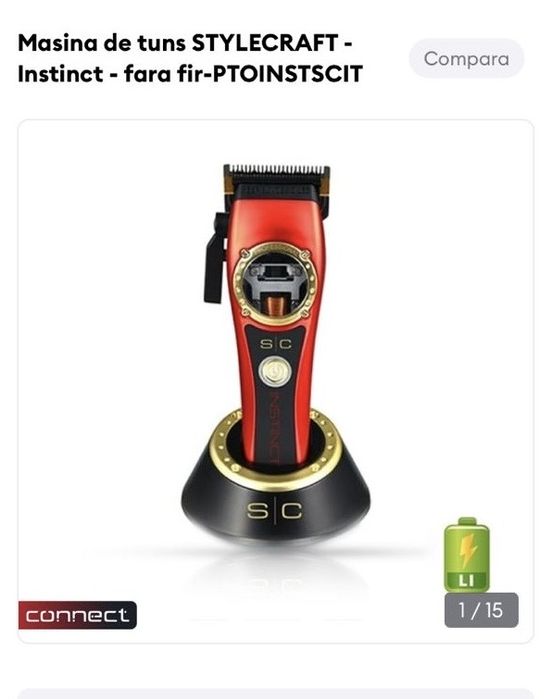 Masina de tuns + contur STYLECRAFT