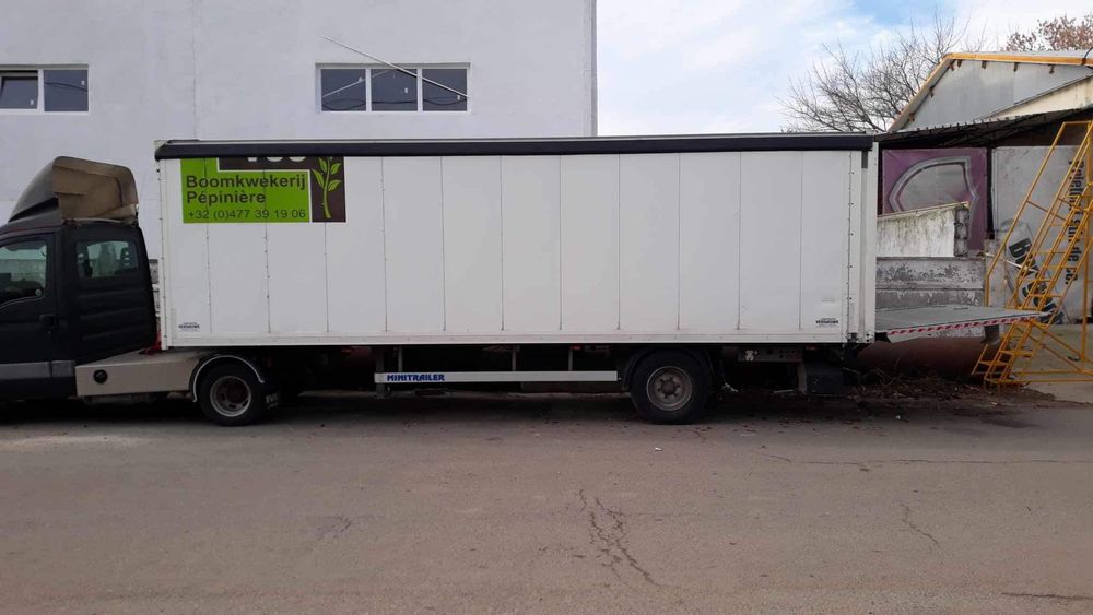 Vand Iveco Daily mini tir si semiremorca